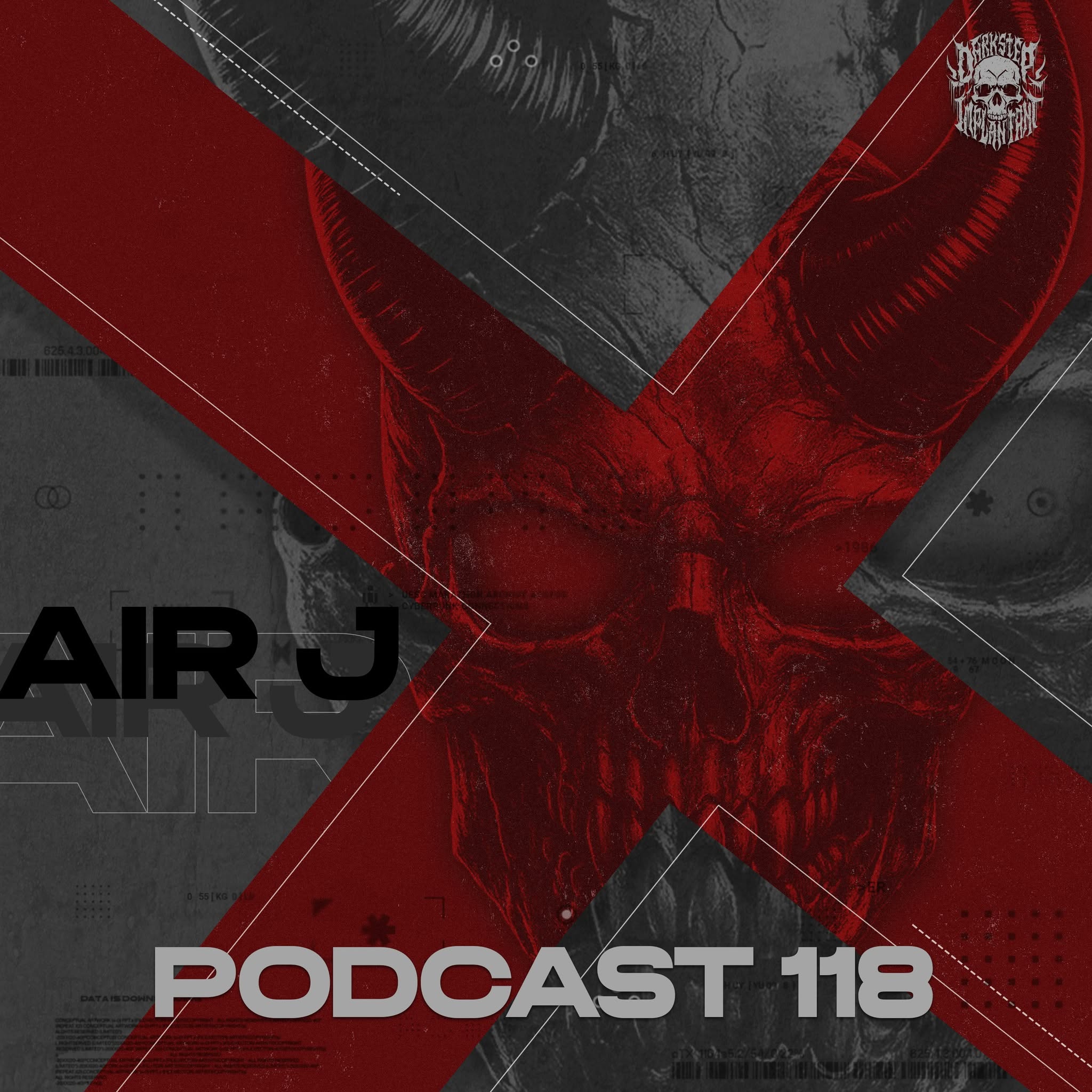 Release: Air J – PODCAST 118 – Darkstep | Implantant.
